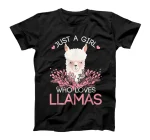  Alpaca Llama Pet Owner Girls  Gift Llama T-Shirt