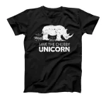  Animal Rhino Shirt Save The Chubby Unicorns Shirt Rhinoceros T-Shirt