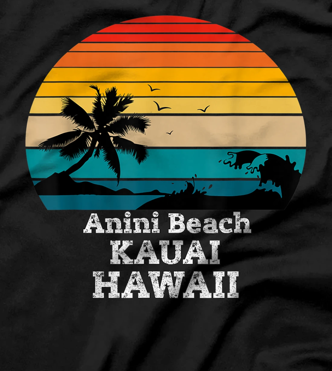  Anini Beach Hawaii T-Shirt