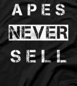  Apes Never Sell Meme Stock Gamestonk T-Shirt