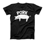  Barbecue Pork Steak Meat Grill BBQ T-Shirt