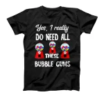  Bubble Gums Machines Gumball Sweet Candy Machine Chewing T-Shirt