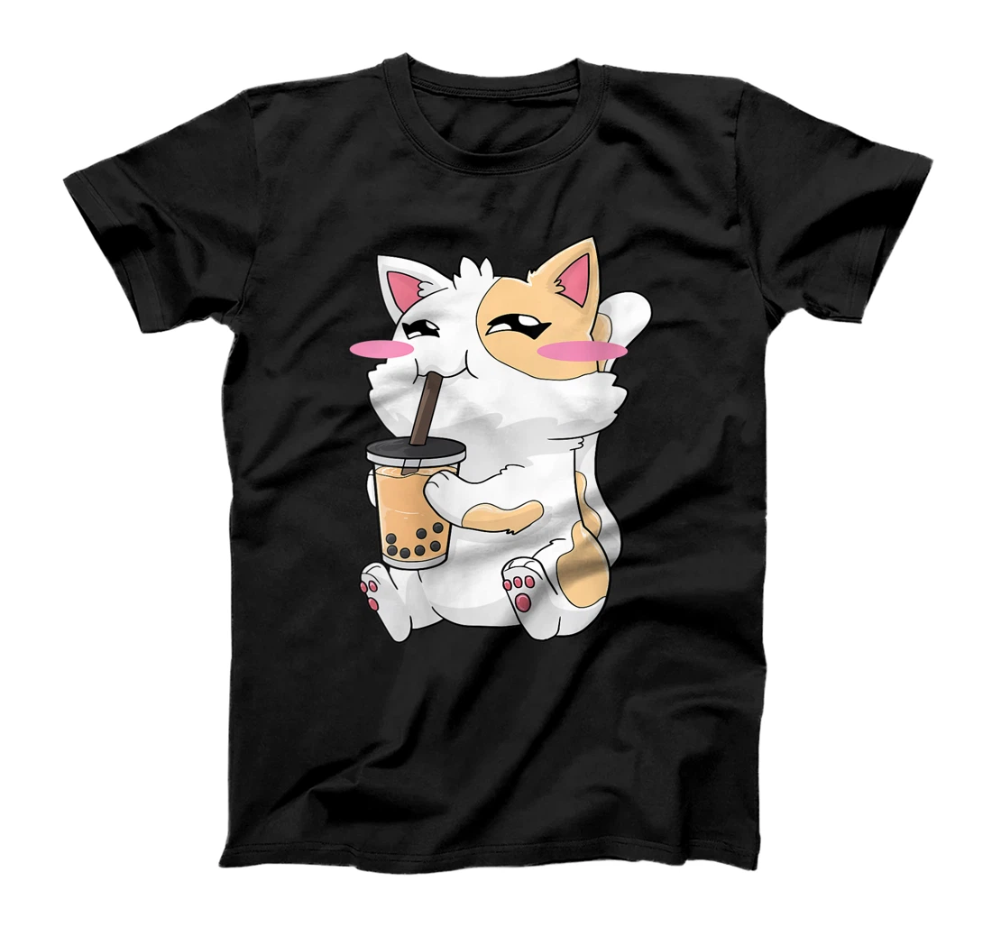  Cat Boba Bubble Tea Kawaii Cute Gift T-Shirt