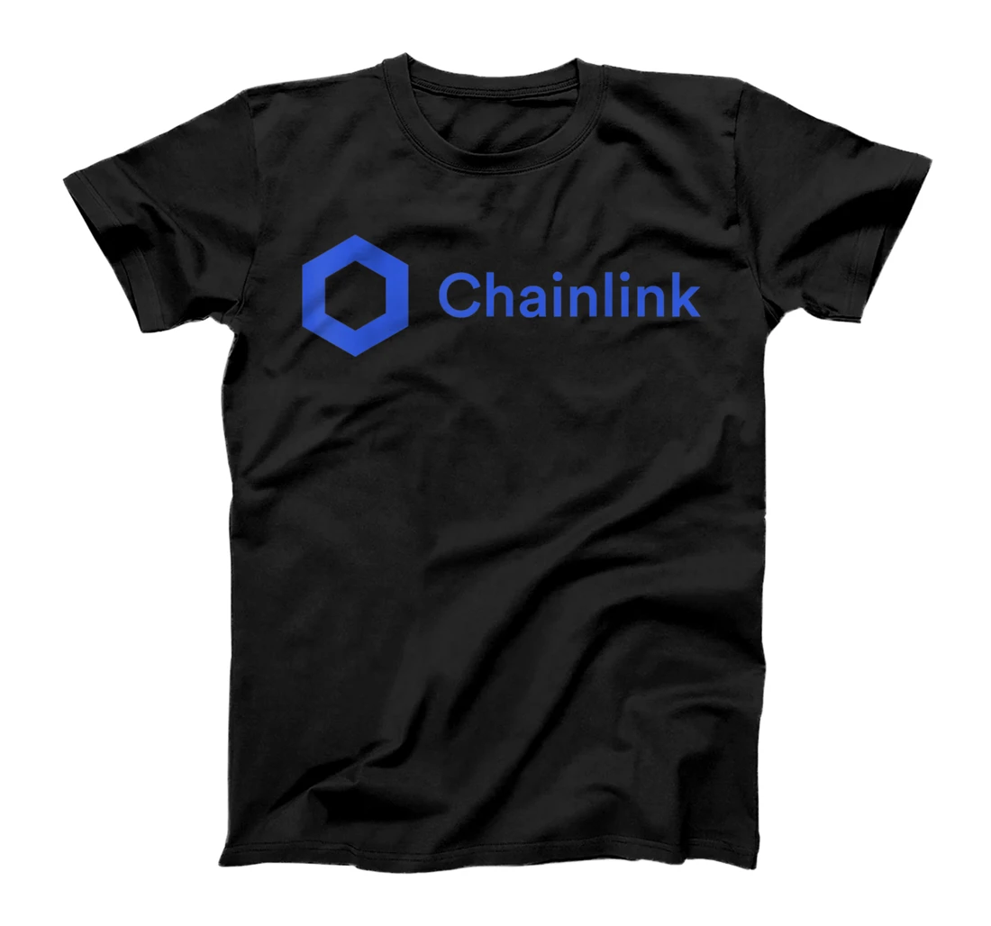  Chainlink LINK Logo, Chainlink Crypto Logo Blockchain DeFi T-Shirt