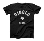  Cibolo Texas TX Vintage 70s Athletic Sports Design T-Shirt