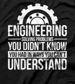  Civil Engineer Solves Problems don't Understand T-Shirt