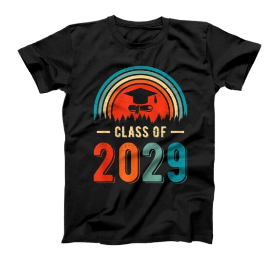  Class Of 2029 Senior Graduation 2022 Teacher & Student Gifts T-Shirt