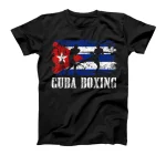 Cuba Boxing Funny Boxing Coach Training Gift T-Shirt