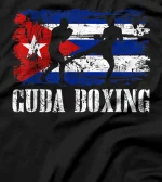  Cuba Boxing Funny Boxing Coach Training Gift T-Shirt