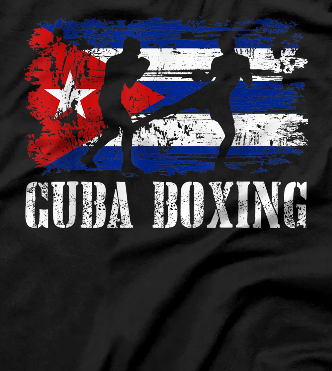  Cuba Boxing Funny Boxing Coach Training Gift T-Shirt