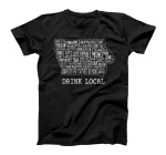  Drink Local Iowa Craft Beer T-Shirt
