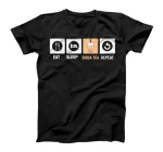  Eat Sleep Bubble Tea Repeat Boba Tea Tapioca Pearls T-Shirt