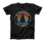  Elmhurst Illinois IL Vintage Graphic Retro 70s T-Shirt