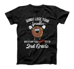  First Masked Day of 2nd Grade Funny Quarantine Mask Quote T-Shirt