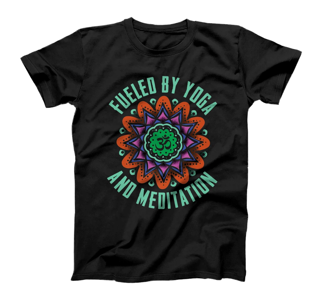  Fueled By Yoga & Meditation - Yogi Yoga T-Shirt