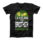  Funny Gaming Leveling To Brother Est 2021 Gamer Gift T-Shirt