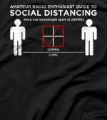  Funny Ham Radio Morse Code CB Radio Nerdy Geek CW Operator T-Shirt