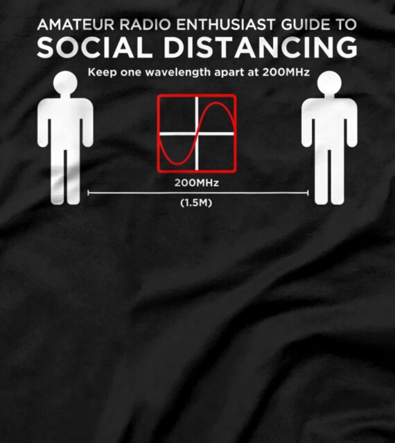  Funny Ham Radio Morse Code CB Radio Nerdy Geek CW Operator T-Shirt