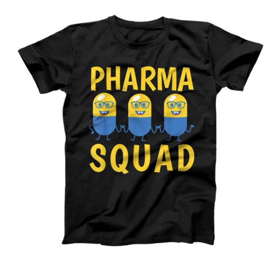  Funny Pharma Squad Dancing Pills Pharmacy Technicians gift T-Shirt