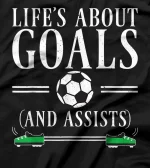 Funny Soccer Football Lover Goal Fans Player T-Shirt