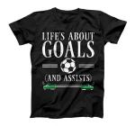  Funny Soccer Football Lover Goal Fans Player T-Shirt