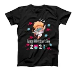  Happy Valentine's Day 2021 Cute Cupid Gift During Quarantine T-Shirt