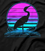  Heron Pastel Goth Vaporwave T-Shirt