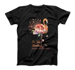  I Am Still Standing Multiple Sclerosis Flamingo Flower T-Shirt