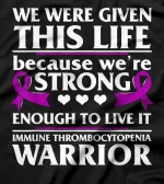  Immune Thrombocytopenia Platelets ITP Awareness Support Gift T-Shirt