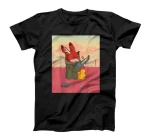  Japanese Fox Cherry Blossom Flower Tree Japan Vintage 2021 T-Shirt