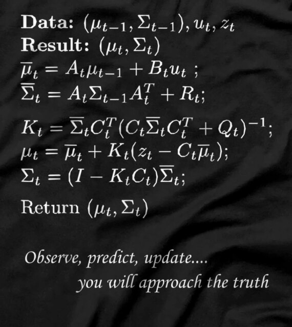 Kalman Filter Formula Nerdy/Geeky T-Shirt