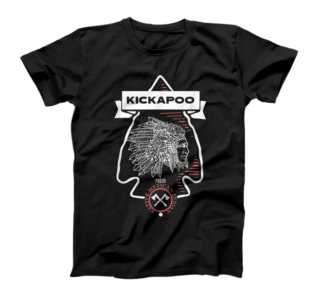  Kickapoo Tribe Native Mexican Indian Proud Retro Arrow Darke T-Shirt