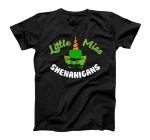  Little Miss Shenanigans, Cute Unicorn, St. Patrick's Day T-Shirt