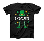  Logan Saint Patrick's Day Leprechaun Costume - Logan T-Shirt