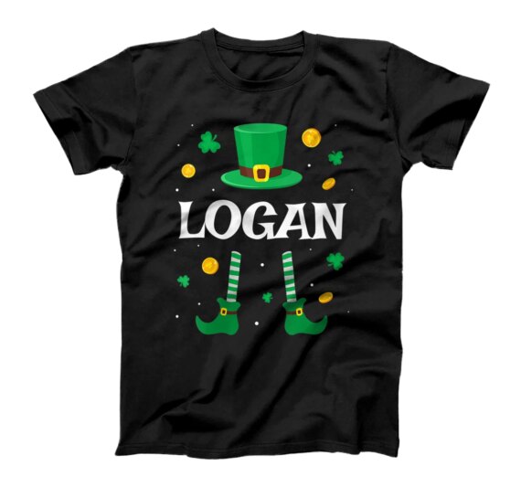  Logan Saint Patrick's Day Leprechaun Costume - Logan T-Shirt
