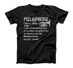  Marching Band Gifts Mellophone Musician Marching Band T-Shirt