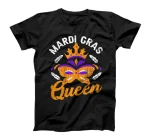  Mardi Gras Queen Funny New Orleans Party Graphic T-Shirt
