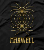  Maxwell equations electromagnetic wave physics physicist T-Shirt