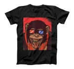  Monkey With Sunglasses Funny Monkeys Animal Lover Graphic T-Shirt