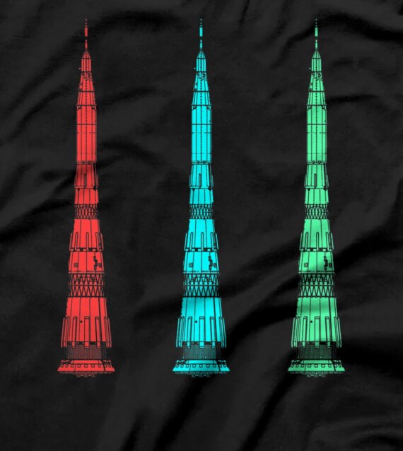  N1 Moon Rocket Space Soviet Union Russia Communism T-Shirt