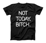  Not Today Bitch, Sarcastic, Funny, Joke, Family T-Shirt