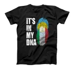 Palauan And Italian Vintage Heritage DNA Flag T-Shirt