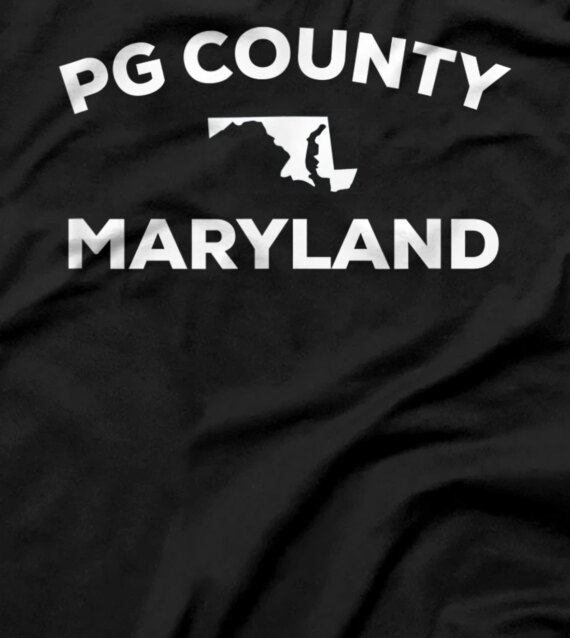   PG Prince George's County Maryland MD Flag City T-Shirt 