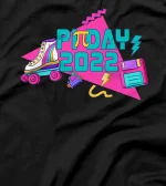  Pi Day 3/14 2022 90s Retro Funny Happy 3.14 Math Major T-Shirt