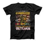  Proud Grandson Of A Vietnam Veteran Shirt | Vietnam War Vet T-Shirt