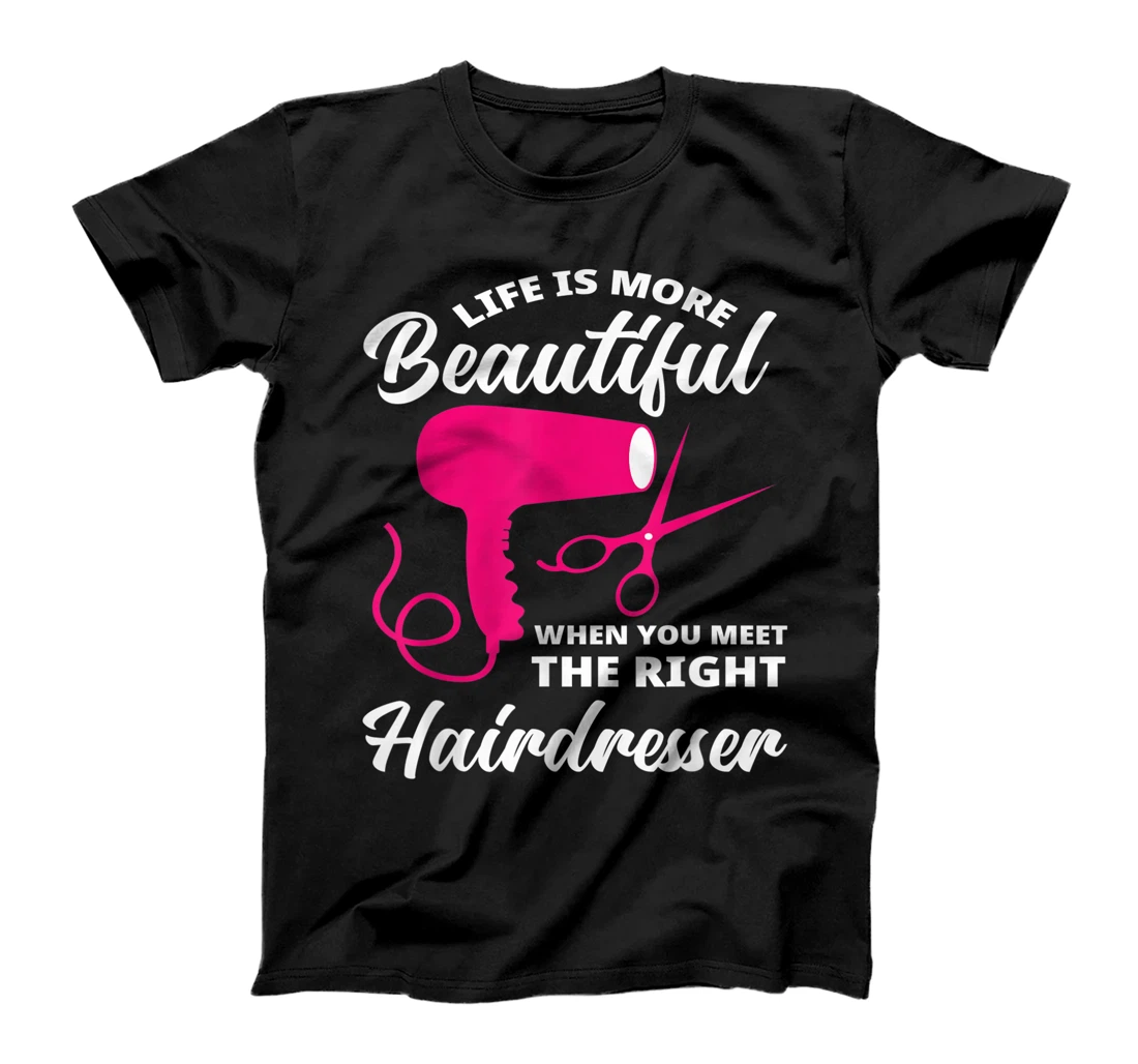  Proud Hairdresser Hairstylist Barber Gift T-Shirt