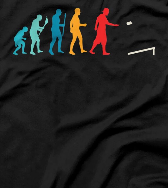  Retro Cornhole Evolution - Cornhole For Cornhole Players T-Shirt