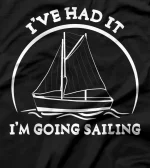  Sailing Sailboat Water Sports Trip Hobby T-Shirt