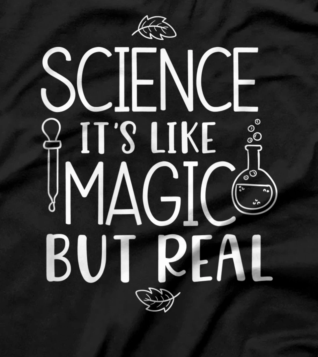  Science Like Magic But Real Funny Retro Science Teacher T-Shirt