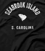  Seabrook Island South Carolina SC Vintage 70s Athletic Sport T-Shirt